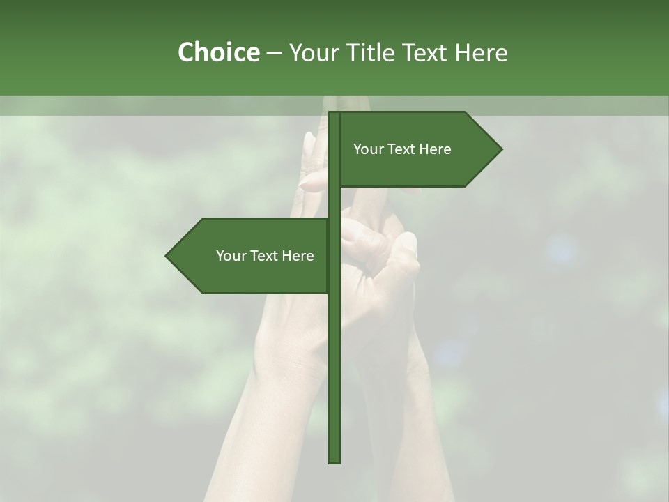 Guys Two Rear View PowerPoint Template