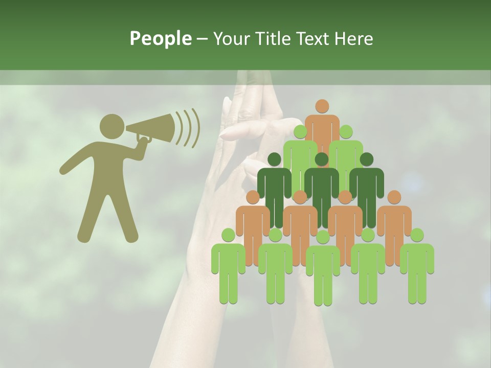 Guys Two Rear View PowerPoint Template