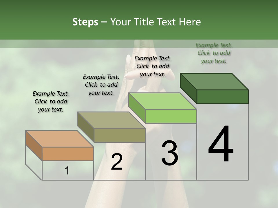 Guys Two Rear View PowerPoint Template