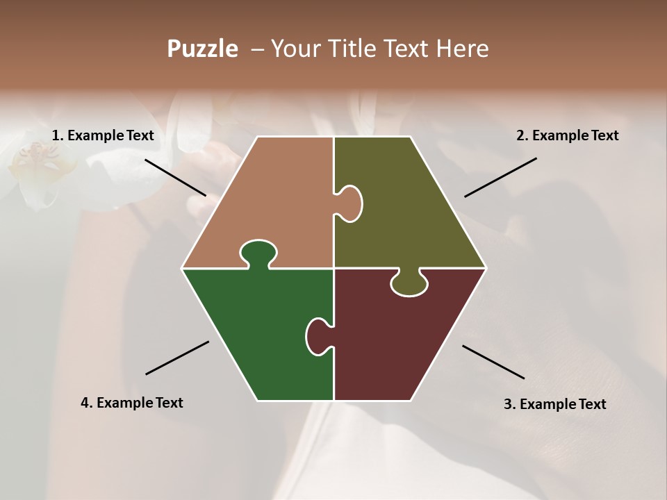 Fairground Ride Enjoying Men PowerPoint Template