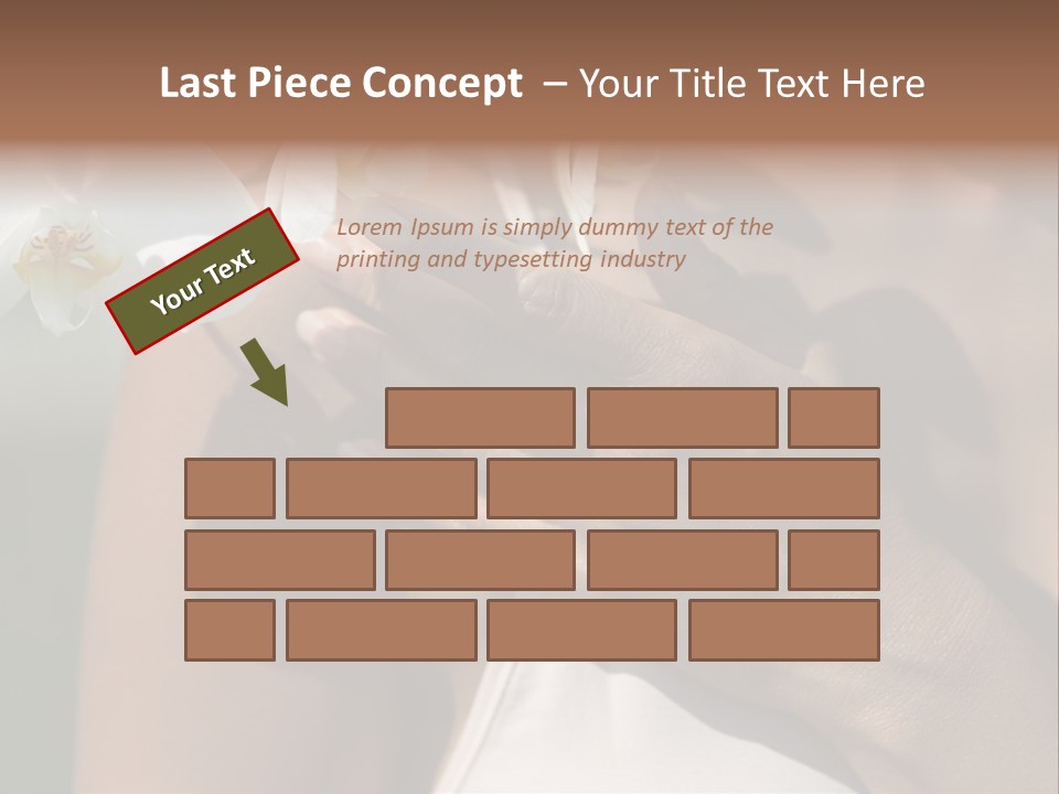 Fairground Ride Enjoying Men PowerPoint Template