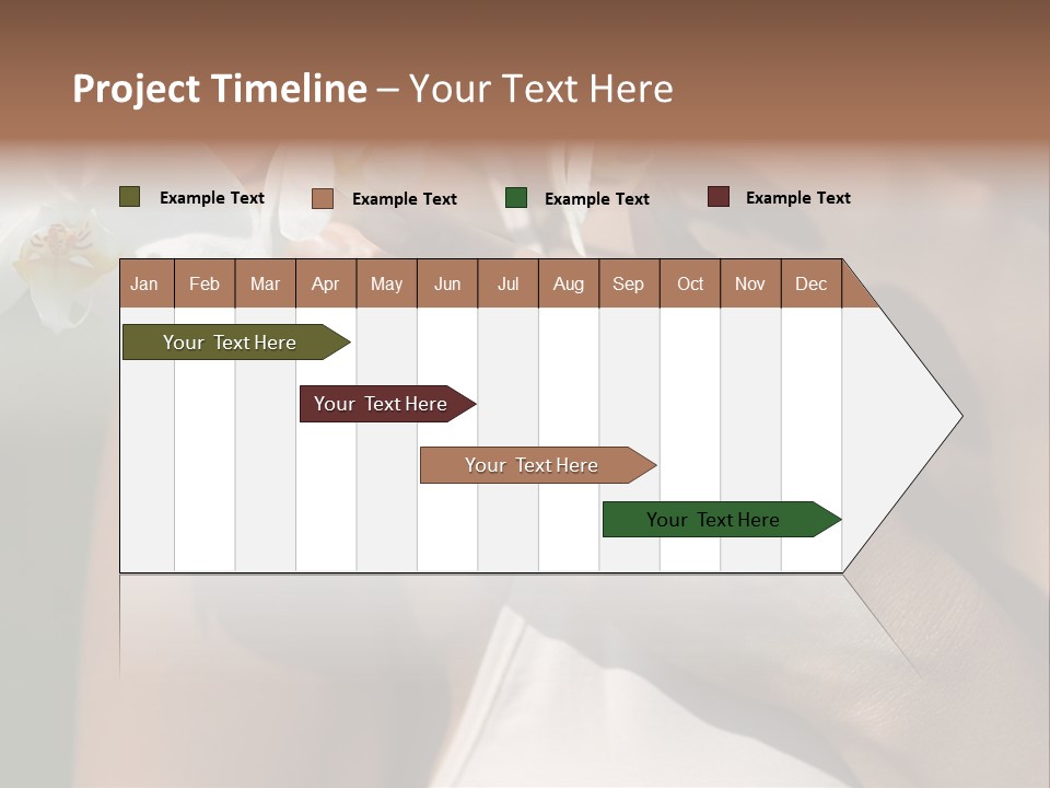Fairground Ride Enjoying Men PowerPoint Template