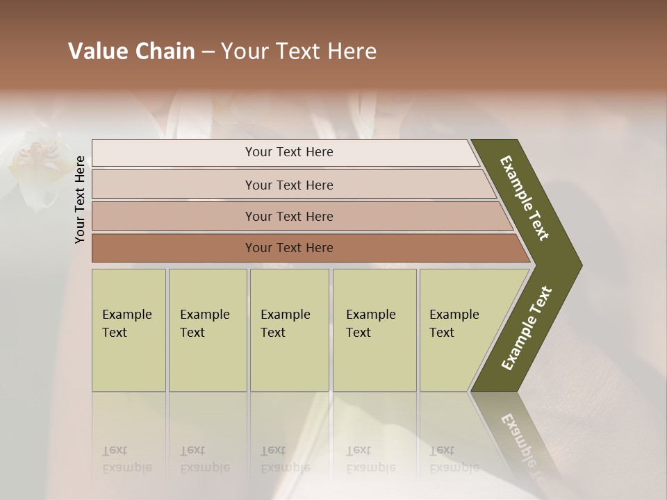 Fairground Ride Enjoying Men PowerPoint Template