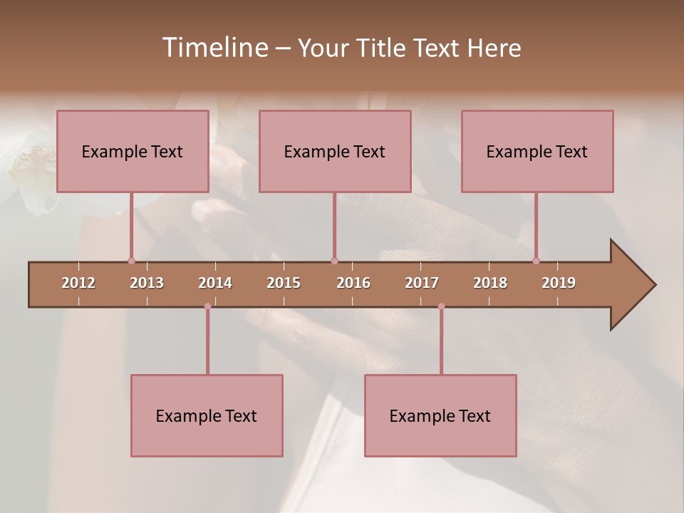 Fairground Ride Enjoying Men PowerPoint Template