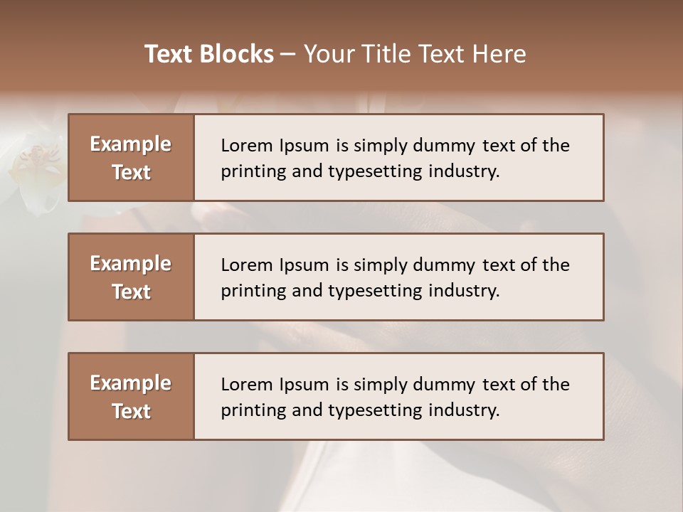 Fairground Ride Enjoying Men PowerPoint Template