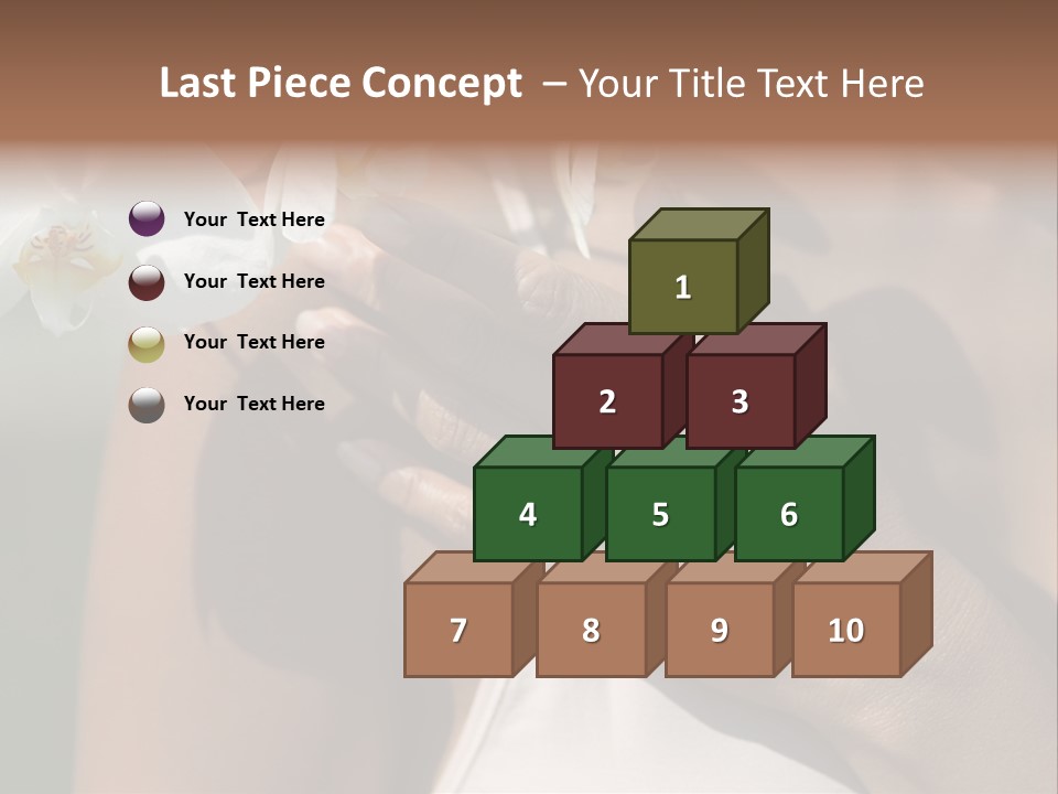 Fairground Ride Enjoying Men PowerPoint Template