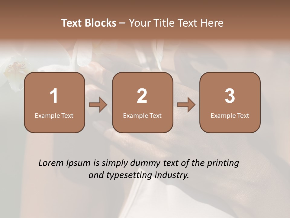 Fairground Ride Enjoying Men PowerPoint Template