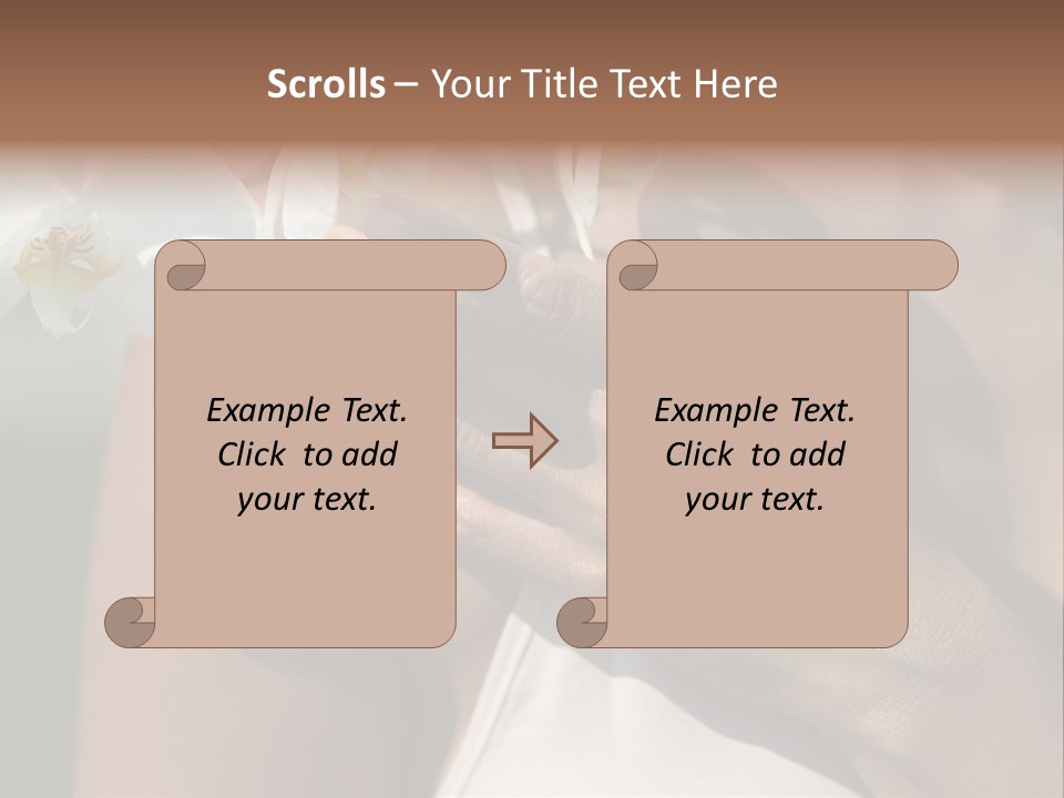 Fairground Ride Enjoying Men PowerPoint Template