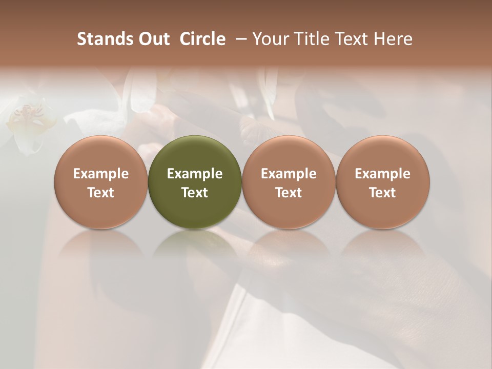 Fairground Ride Enjoying Men PowerPoint Template