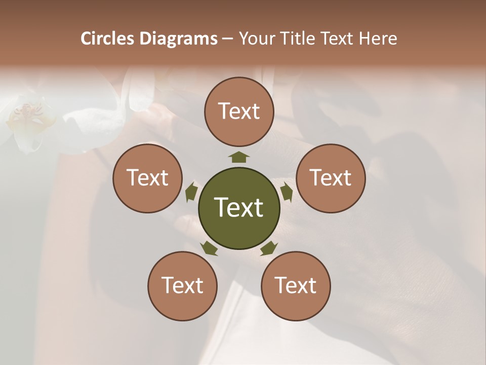 Fairground Ride Enjoying Men PowerPoint Template