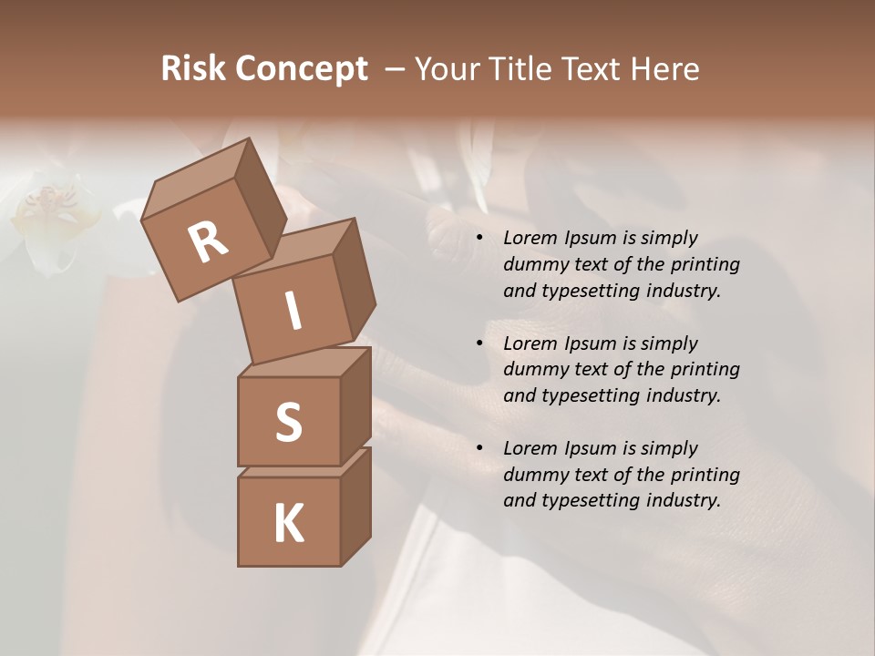 Fairground Ride Enjoying Men PowerPoint Template