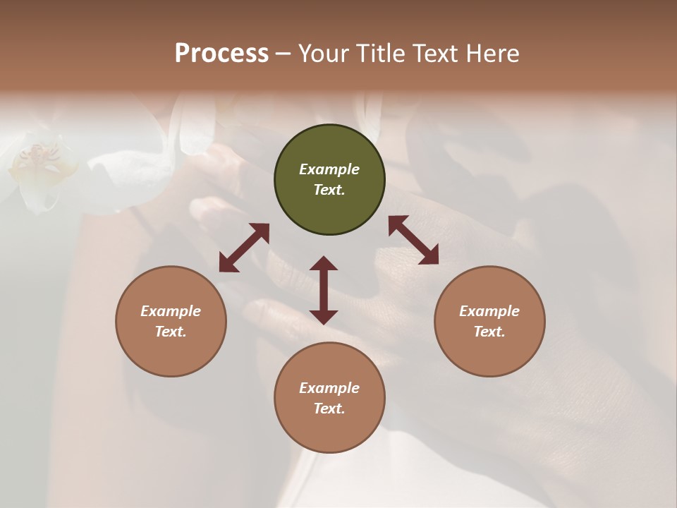 Fairground Ride Enjoying Men PowerPoint Template