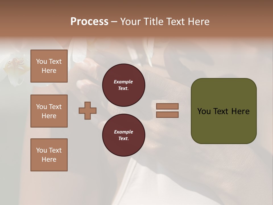 Fairground Ride Enjoying Men PowerPoint Template