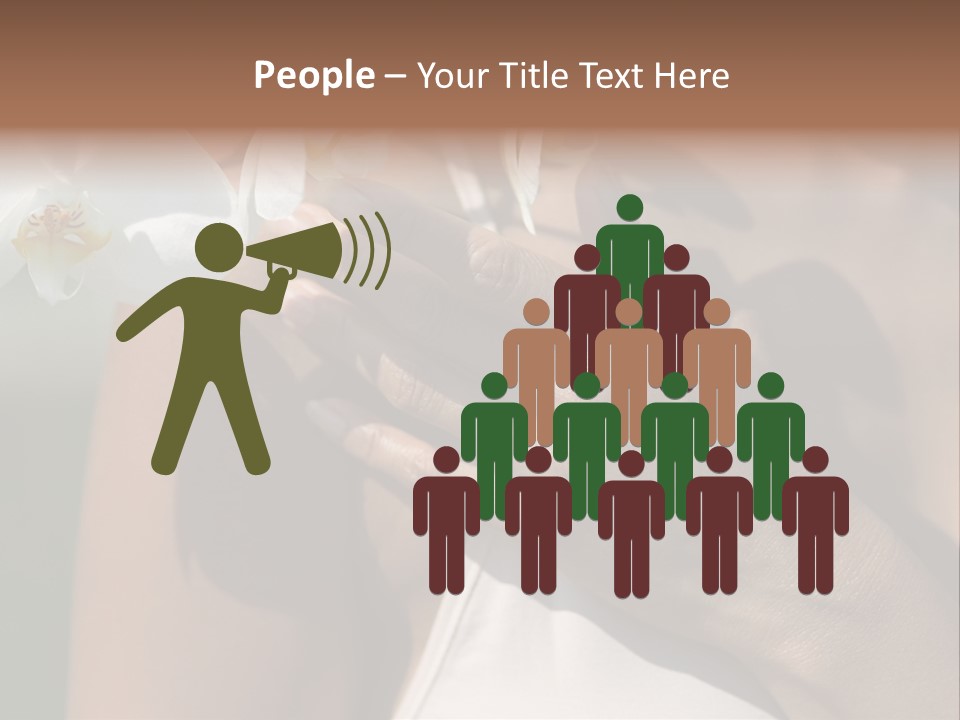 Fairground Ride Enjoying Men PowerPoint Template