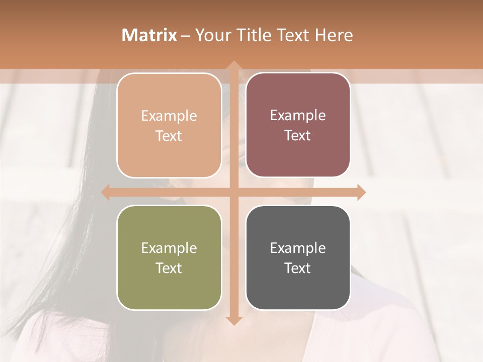Rides Heteroual Couple Curve PowerPoint Template