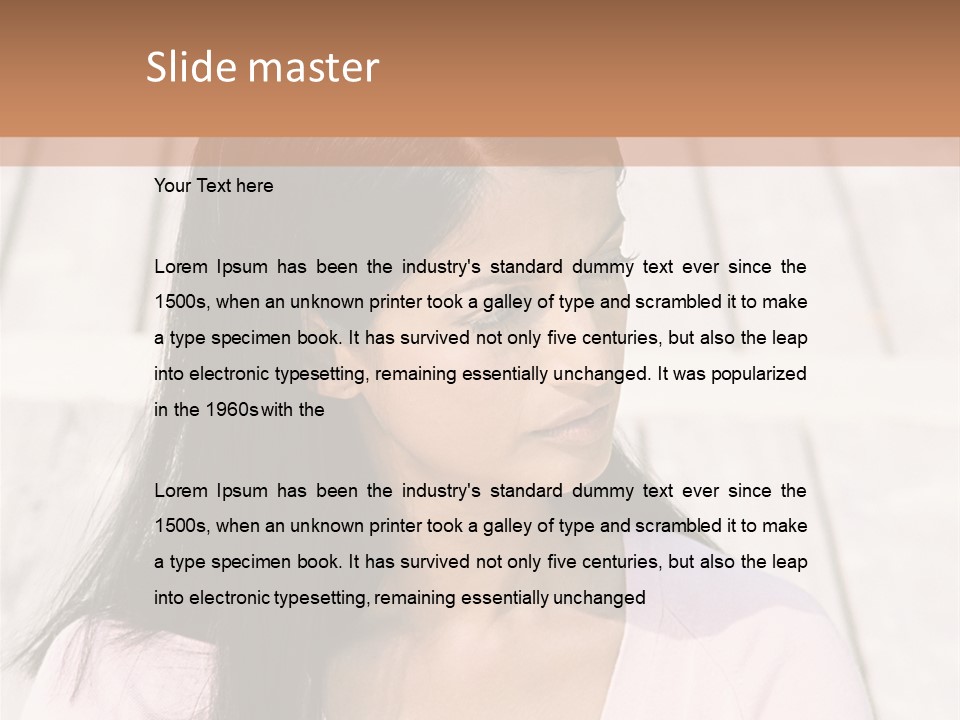 Rides Heteroual Couple Curve PowerPoint Template