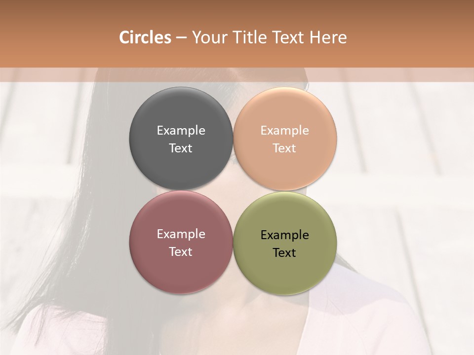 Rides Heteroual Couple Curve PowerPoint Template