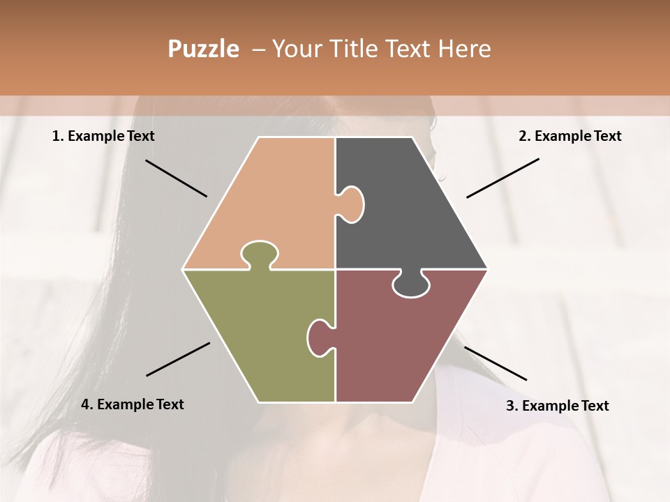 Rides Heteroual Couple Curve PowerPoint Template
