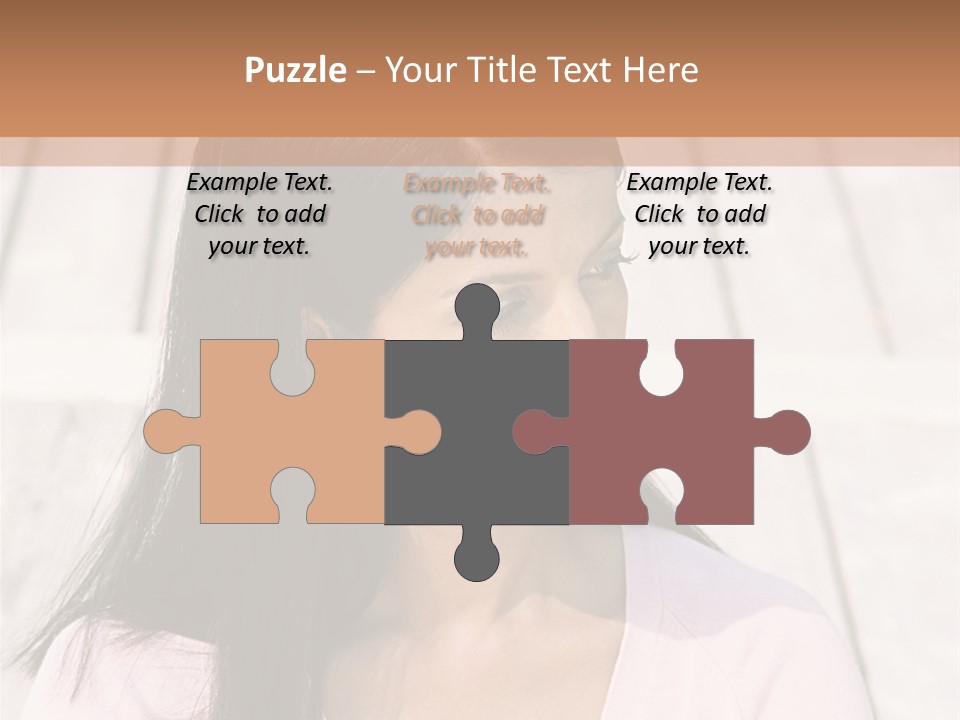 Rides Heteroual Couple Curve PowerPoint Template