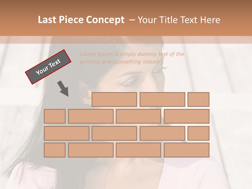 Rides Heteroual Couple Curve PowerPoint Template