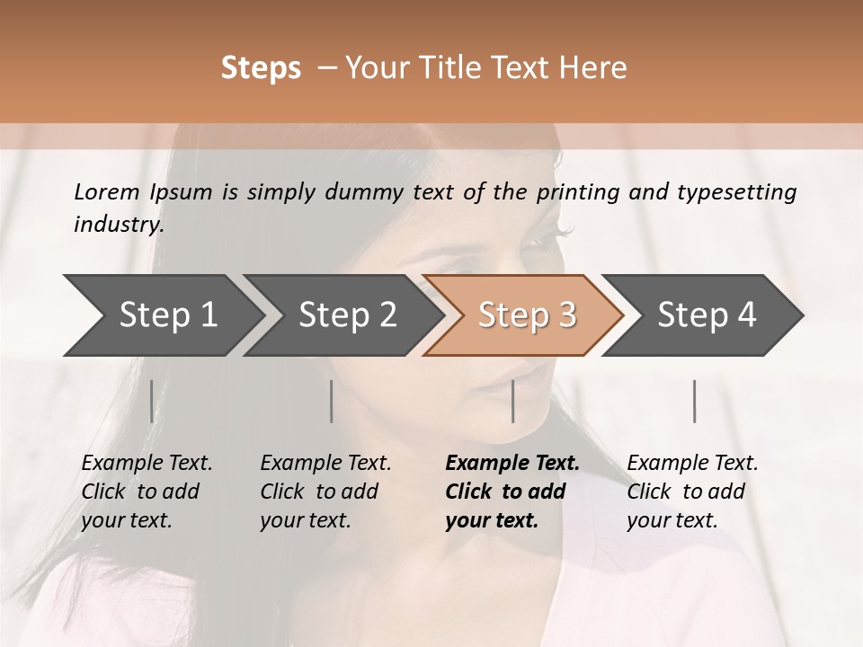 Rides Heteroual Couple Curve PowerPoint Template
