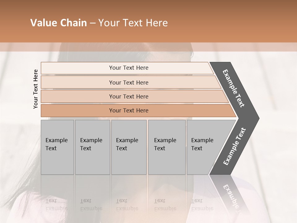Rides Heteroual Couple Curve PowerPoint Template