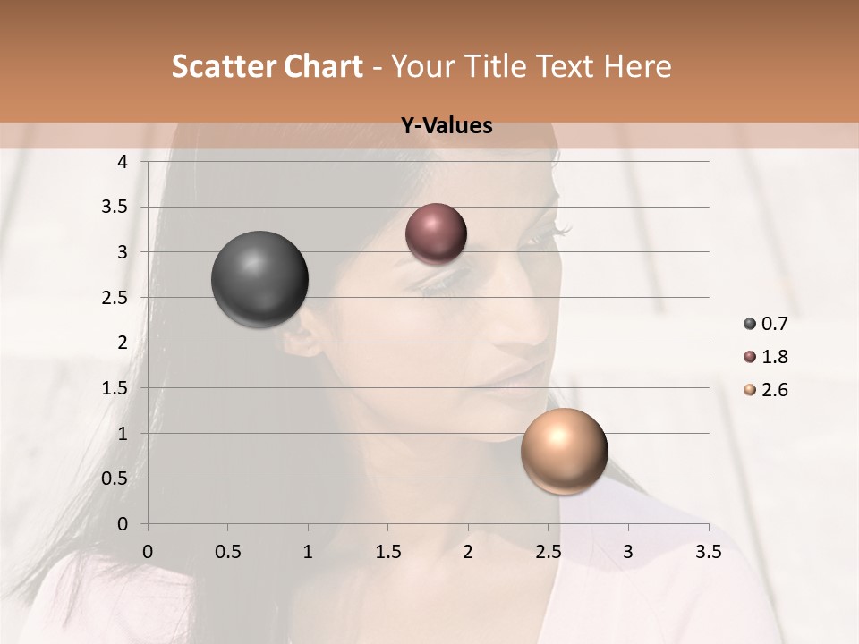Rides Heteroual Couple Curve PowerPoint Template