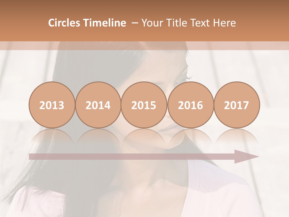 Rides Heteroual Couple Curve PowerPoint Template