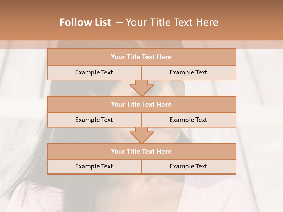 Rides Heteroual Couple Curve PowerPoint Template