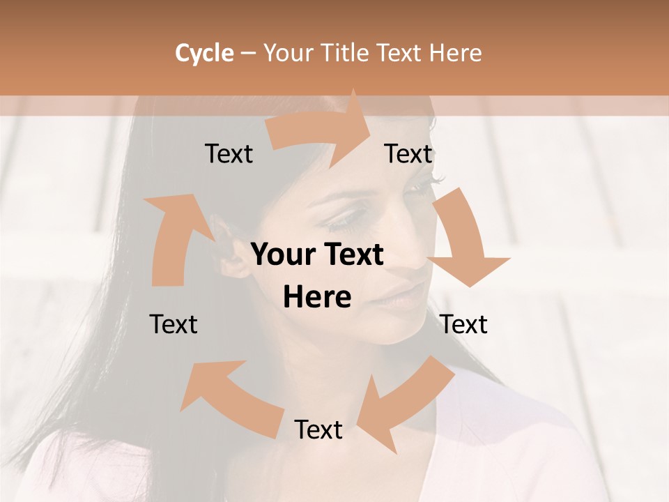 Rides Heteroual Couple Curve PowerPoint Template