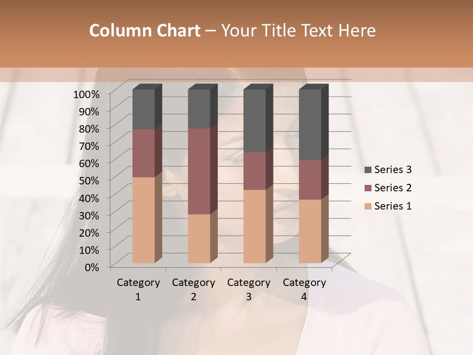 Rides Heteroual Couple Curve PowerPoint Template