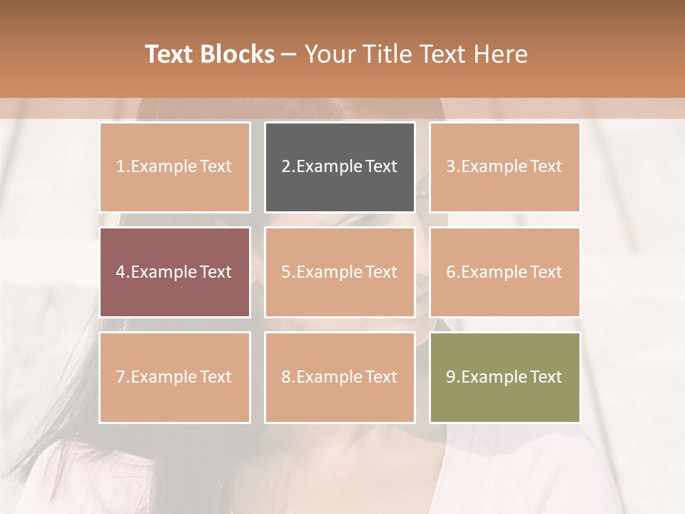 Rides Heteroual Couple Curve PowerPoint Template