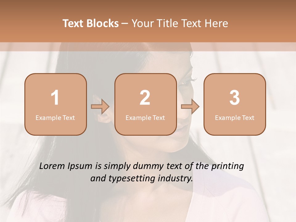 Rides Heteroual Couple Curve PowerPoint Template