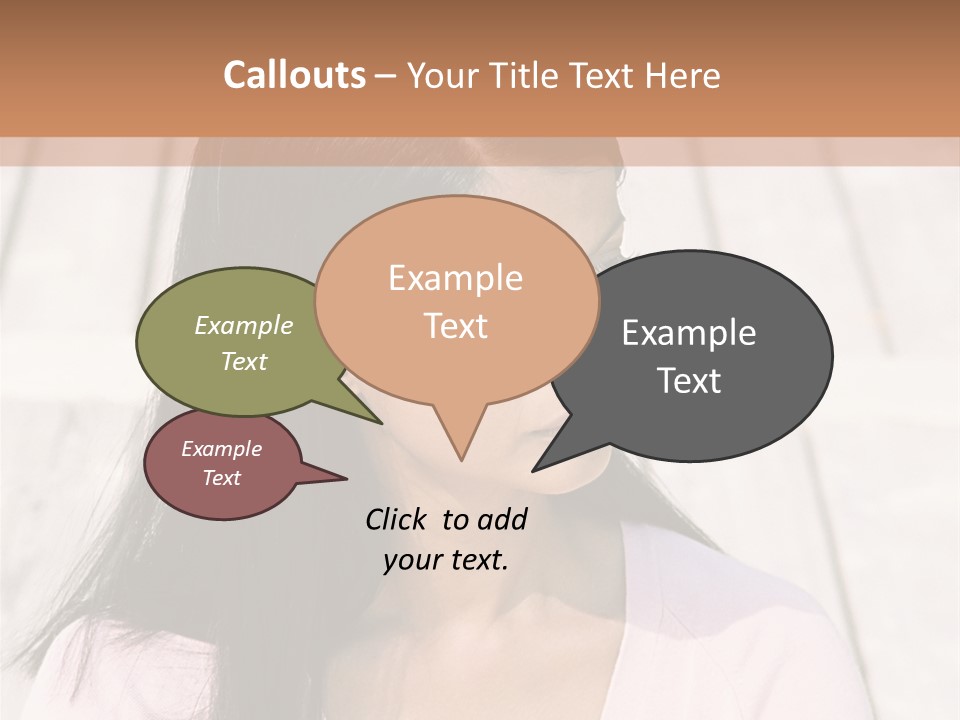 Rides Heteroual Couple Curve PowerPoint Template