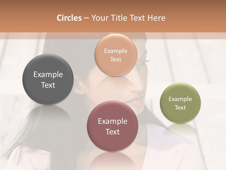 Rides Heteroual Couple Curve PowerPoint Template