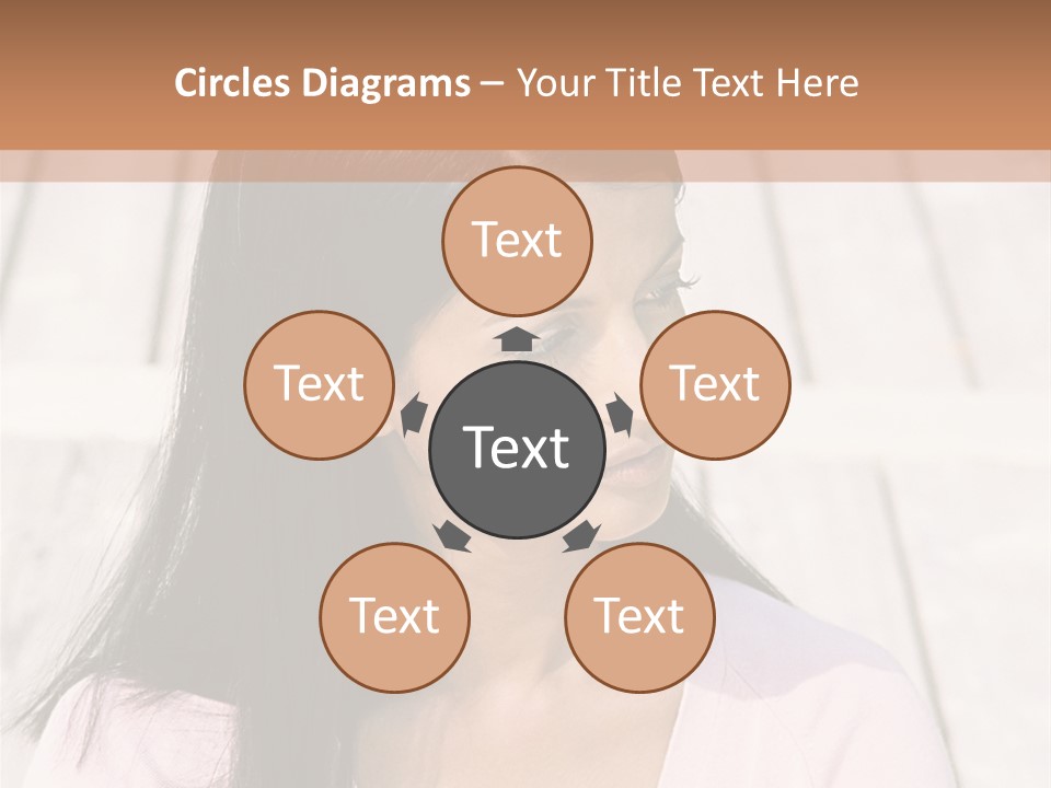 Rides Heteroual Couple Curve PowerPoint Template