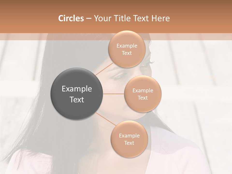 Rides Heteroual Couple Curve PowerPoint Template