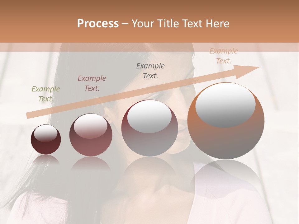 Rides Heteroual Couple Curve PowerPoint Template
