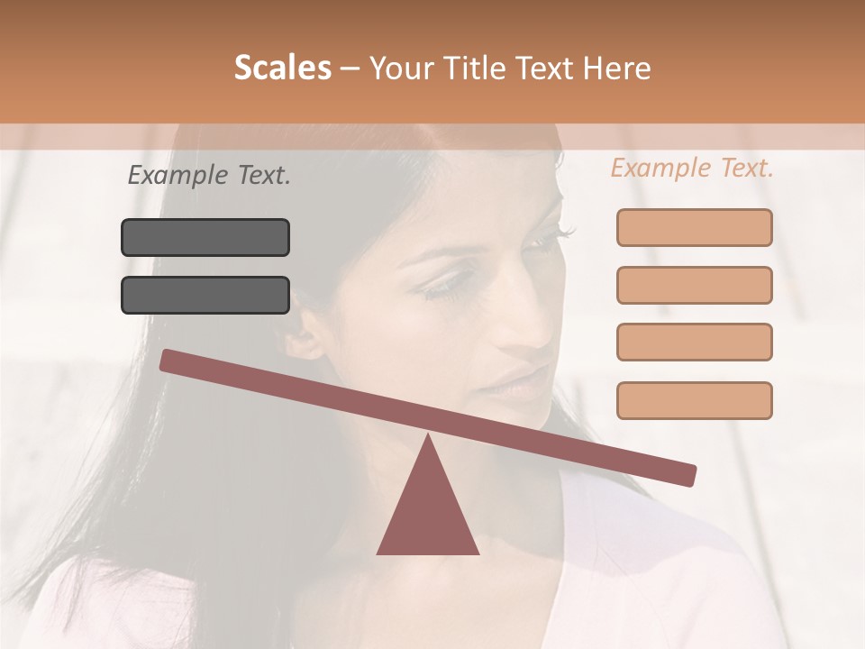 Rides Heteroual Couple Curve PowerPoint Template