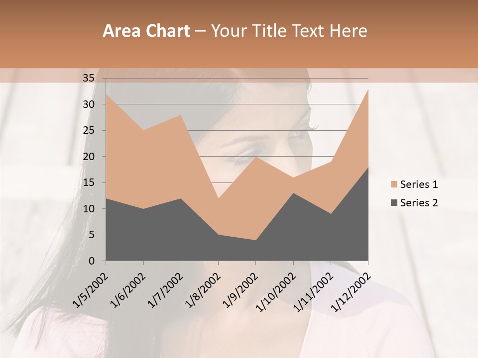 Rides Heteroual Couple Curve PowerPoint Template