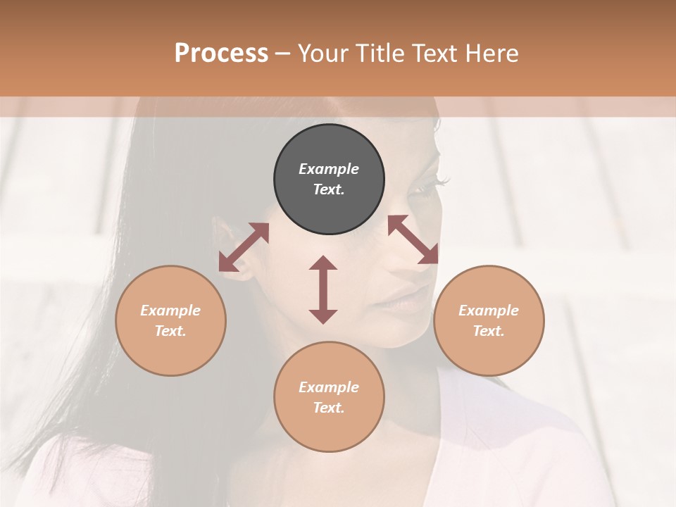 Rides Heteroual Couple Curve PowerPoint Template