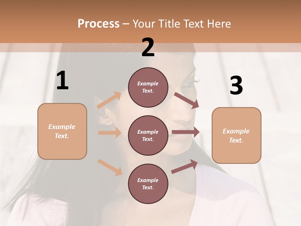 Rides Heteroual Couple Curve PowerPoint Template