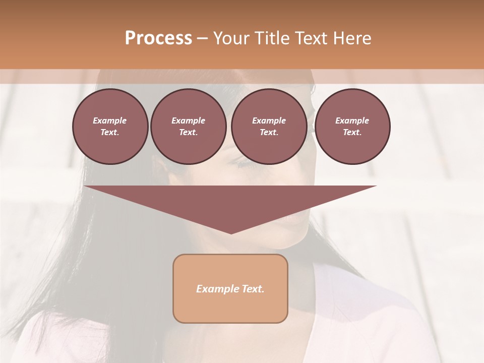 Rides Heteroual Couple Curve PowerPoint Template