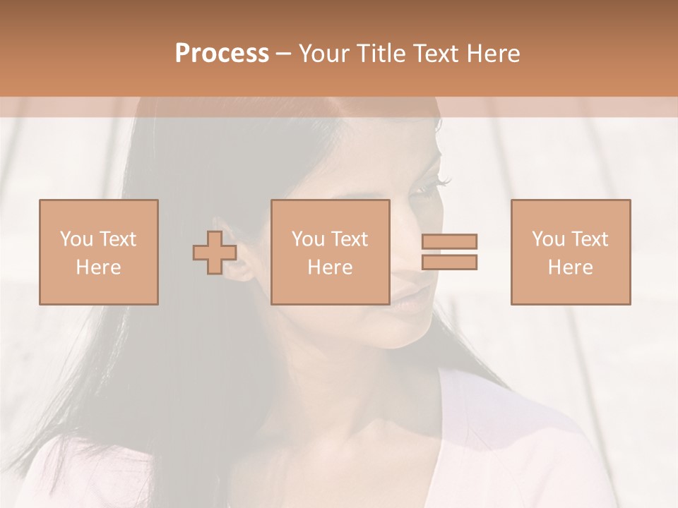 Rides Heteroual Couple Curve PowerPoint Template