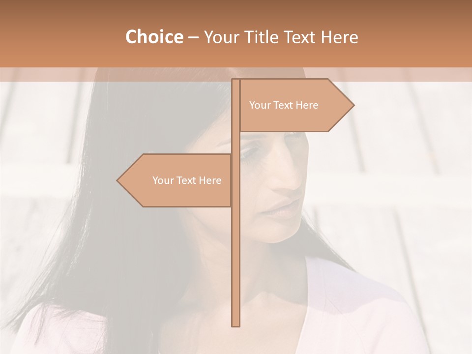 Rides Heteroual Couple Curve PowerPoint Template