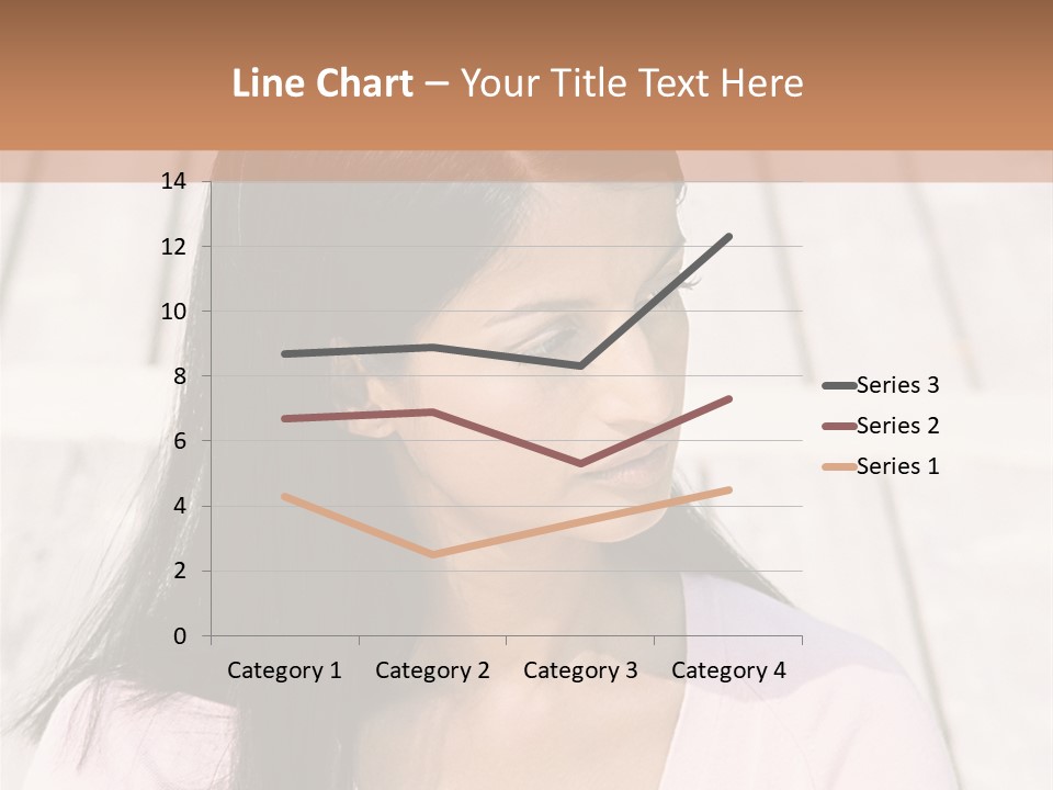 Rides Heteroual Couple Curve PowerPoint Template