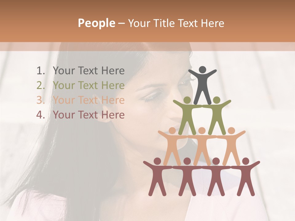 Rides Heteroual Couple Curve PowerPoint Template