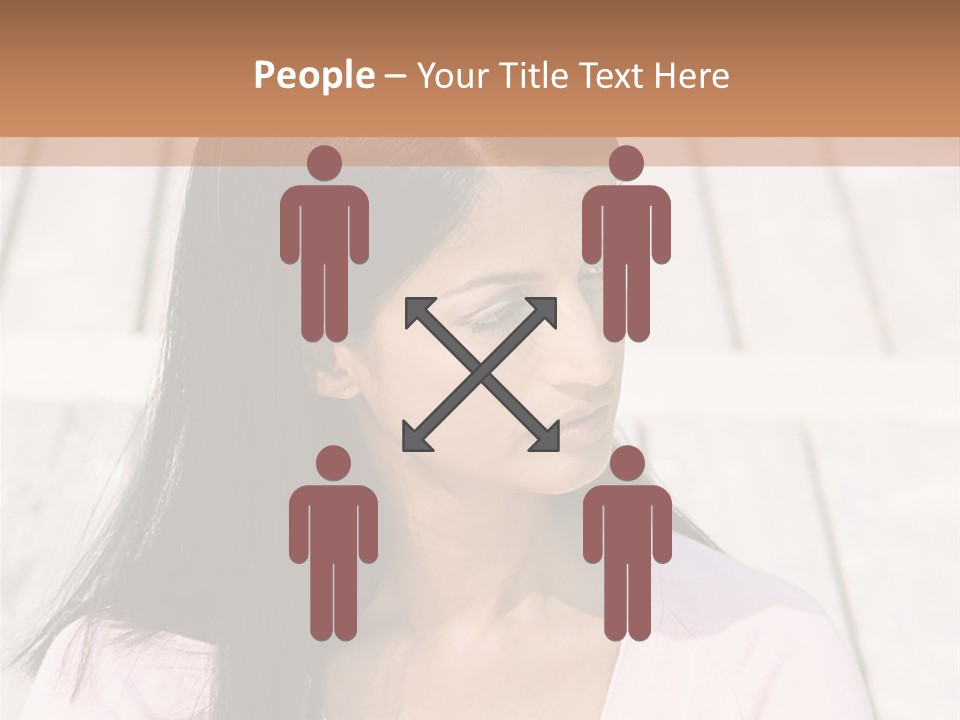 Rides Heteroual Couple Curve PowerPoint Template