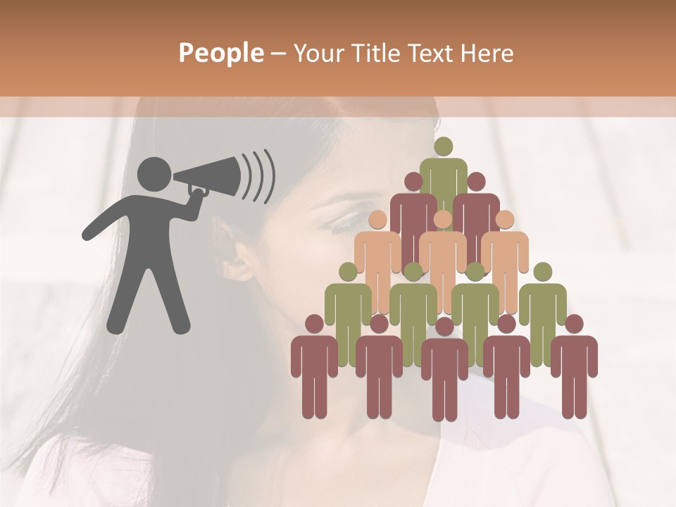 Rides Heteroual Couple Curve PowerPoint Template