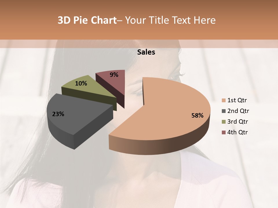 Rides Heteroual Couple Curve PowerPoint Template
